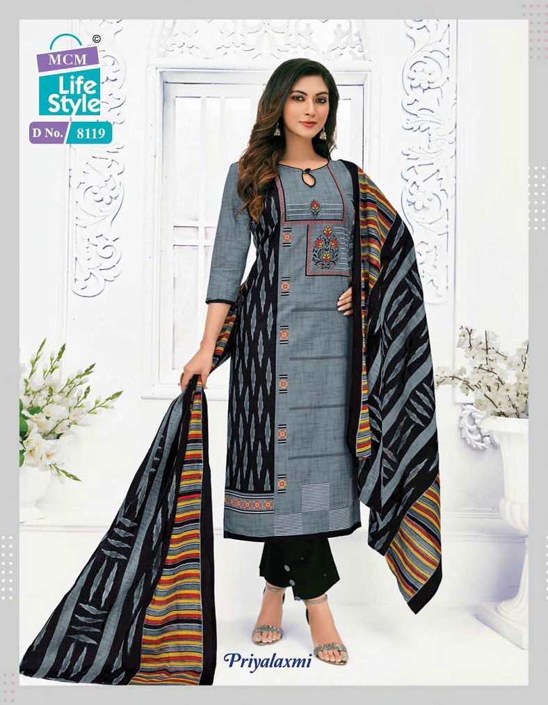 Mcm Lifestyle Priyalaxmi 22 Casual Daily Wear Cotton Printed Dress Material Collection